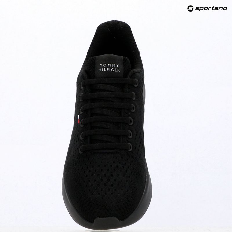 Pánske topánky Tommy Hilfiger Lightweight Runner Knit black 9