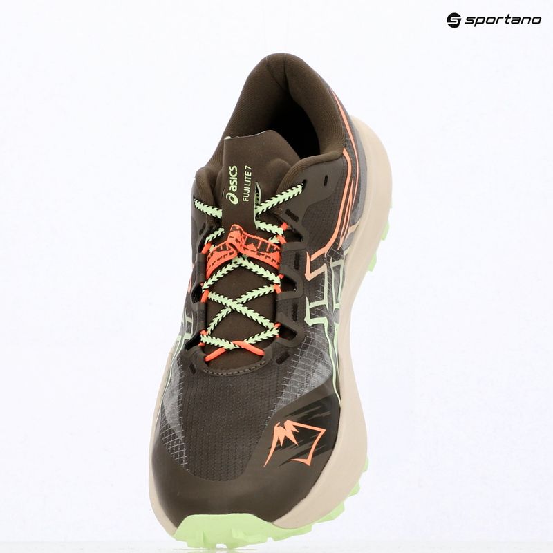 Bežecké topánky Asics Fuji Lite 7 kuriiro brown/illuminate yellow 14