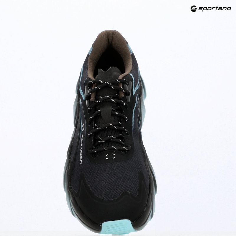 Pánske bežecké topánky Under Armour Halo Runner SE 2 ultimate black/peppercorn/opal blue 9