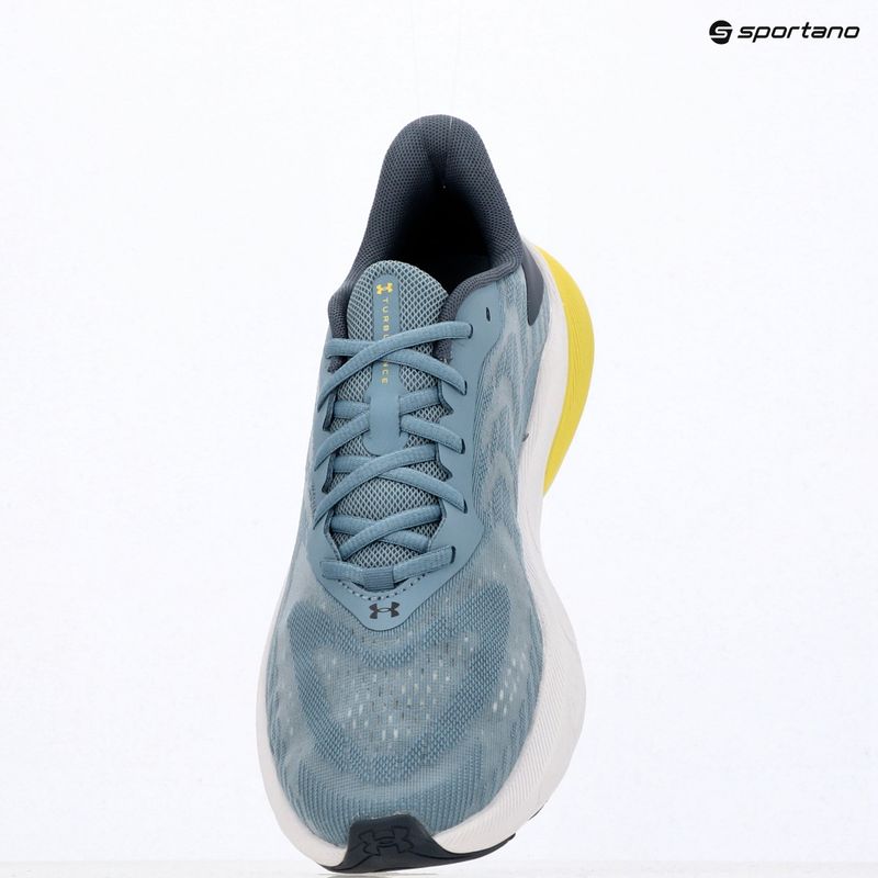 Pánske bežecké topánky Under Armour Turbulence 3 blue wind/downpour gray/flash light 9