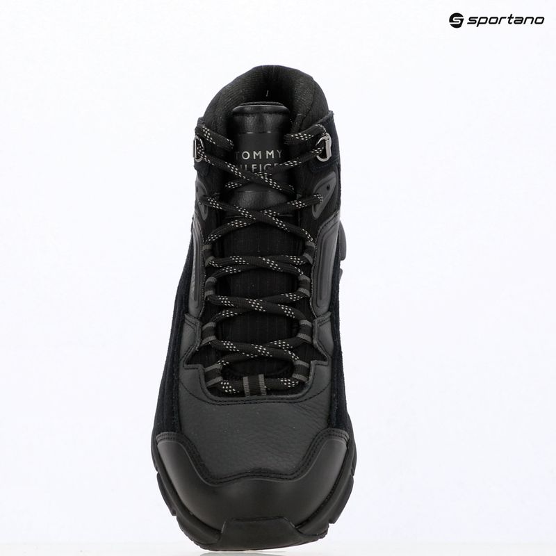 Pánske topánky Tommy Hilfiger Mix Chuk Waterproof triple black 9