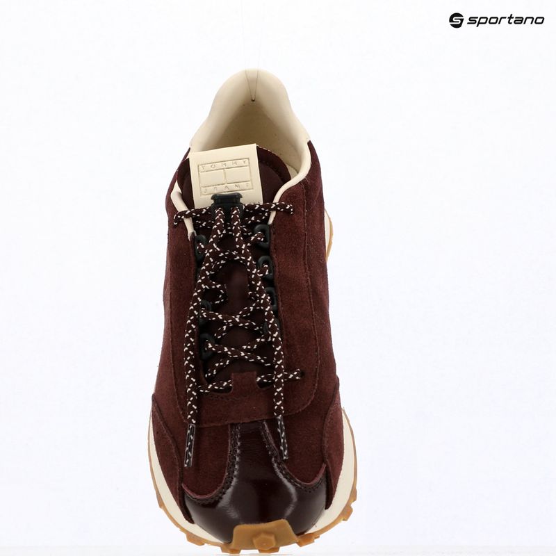 Dámske topánky Tommy Jeans Retro Archive Runner brown 9
