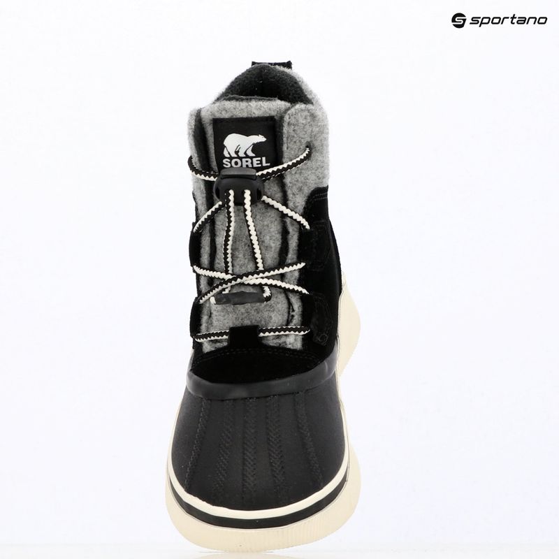 Detské snehule Sorel Out N About IV Chillz Waterproof black/chalk 9