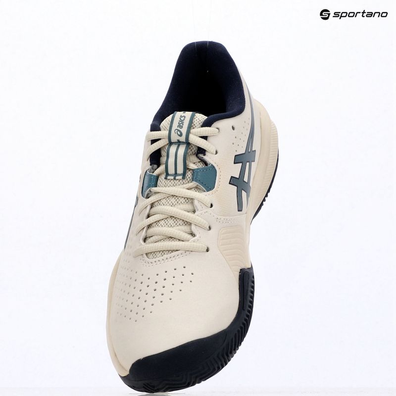 Pánske tenisové topánky ASICS Gel-Challenger 15 Clay oatmeal/midnight 6