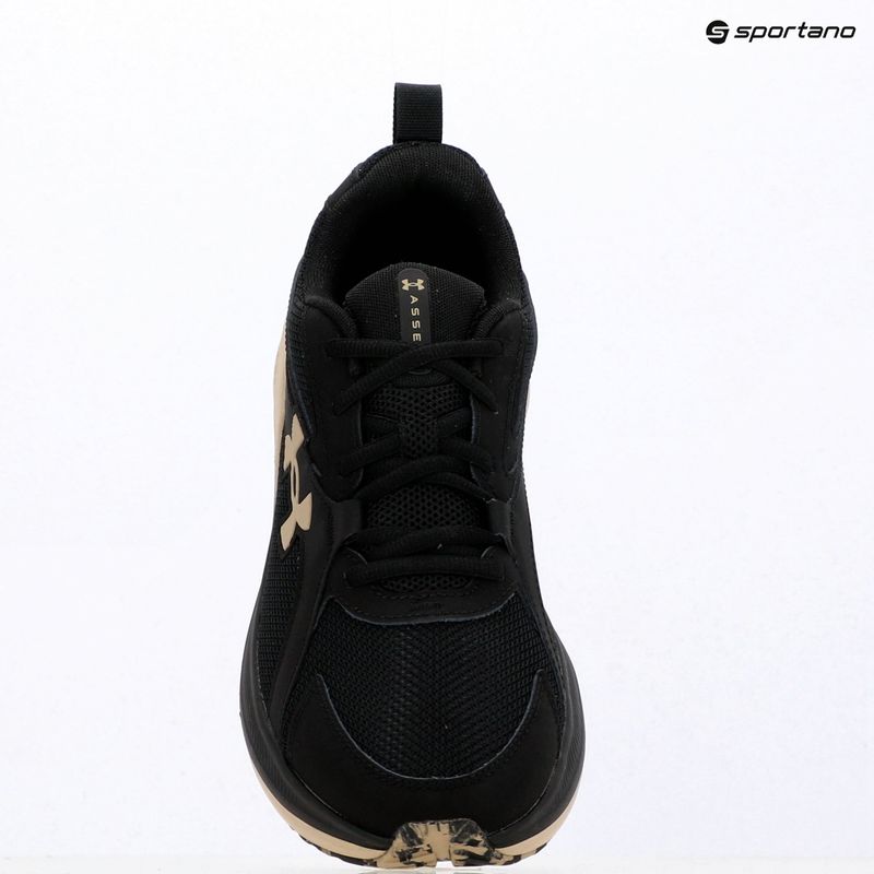 Pánske bežecké topánky Under Armour Assert 11 black/city khaki/city khaki 9