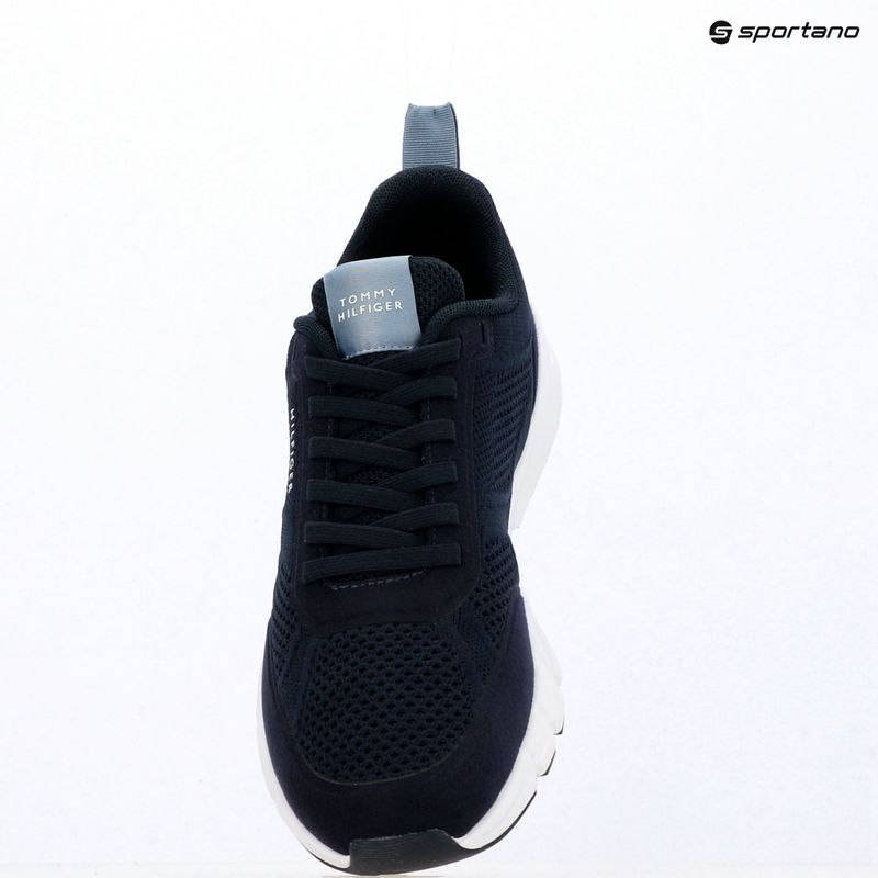 Pánske topánky Tommy Hilfiger Light Knitted navy blue 9