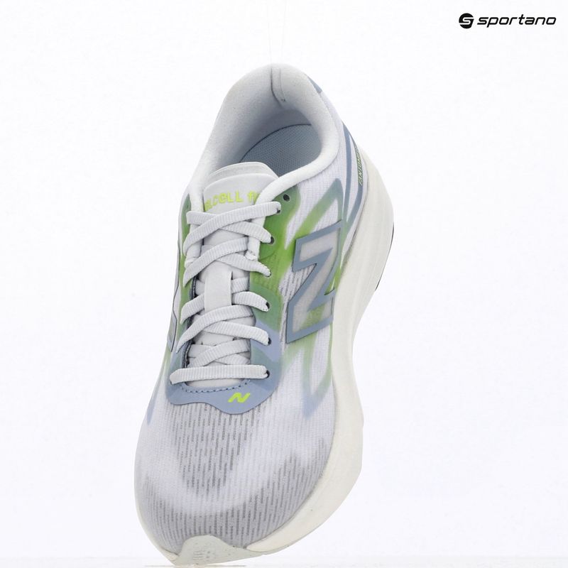 Dámske bežecké topánky New Balance Flite-R V1 fresh air/light arctic grey/alkaline green 7