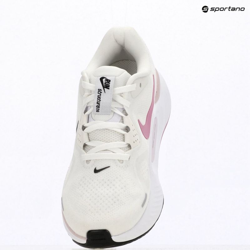 Dámske bežecké topánky Nike Structure 26 white/bleached lilac/light magenta/black 13