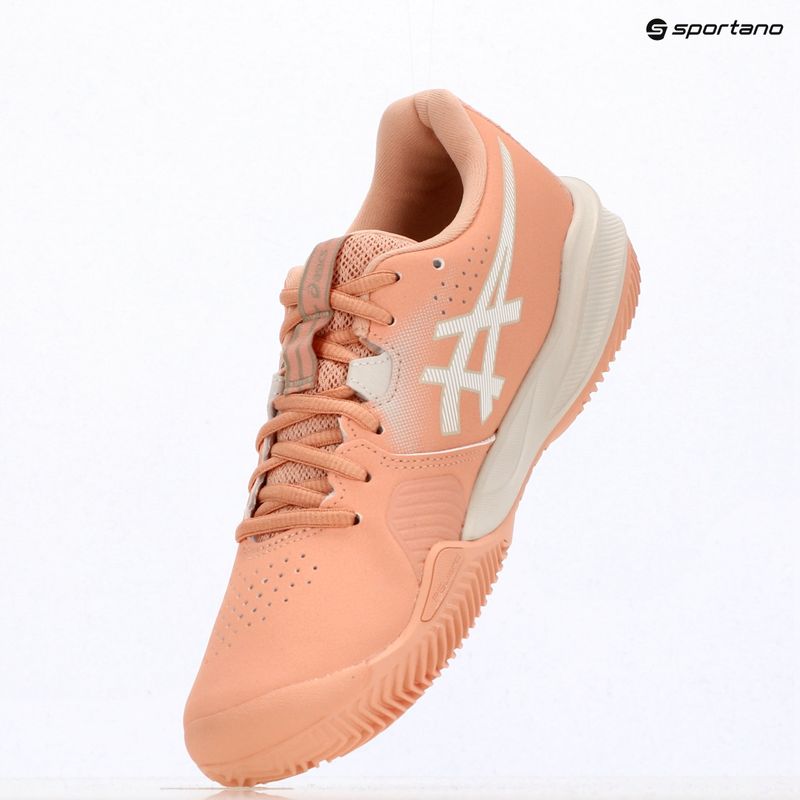 Dámske tenisové topánky ASICS Gel-Challenger 15 Clay W cantaloupe/white 9