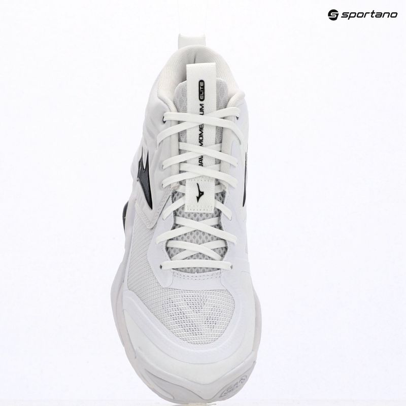 Volejbalové topánky Mizuno Wave Momentum Elite Mid white/metallic gray/black 7