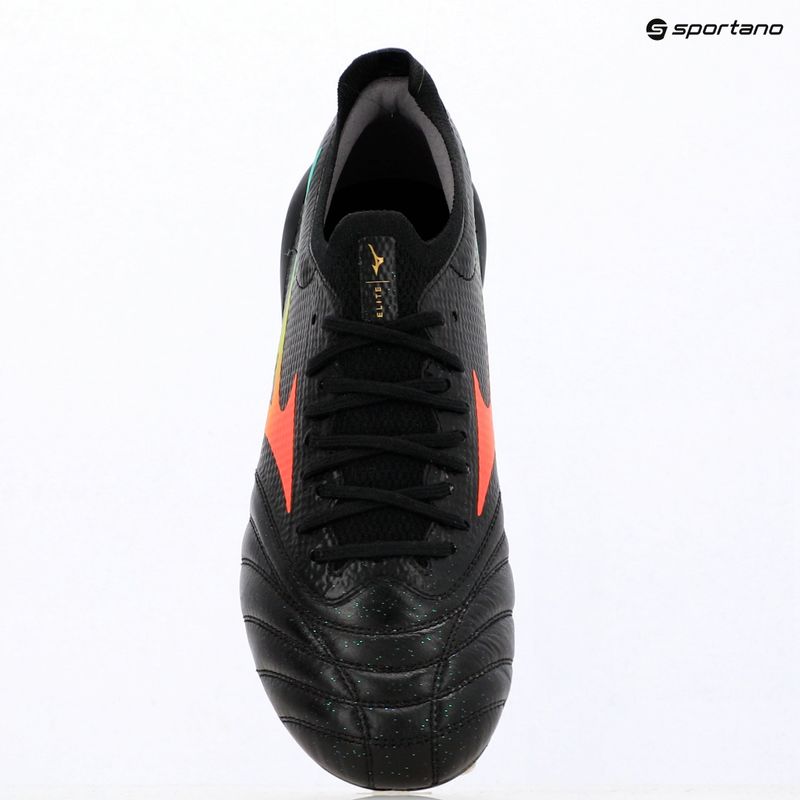 Kopačky Mizuno Morelia Neo V β Elite FG black/lava orange/arcadia 3