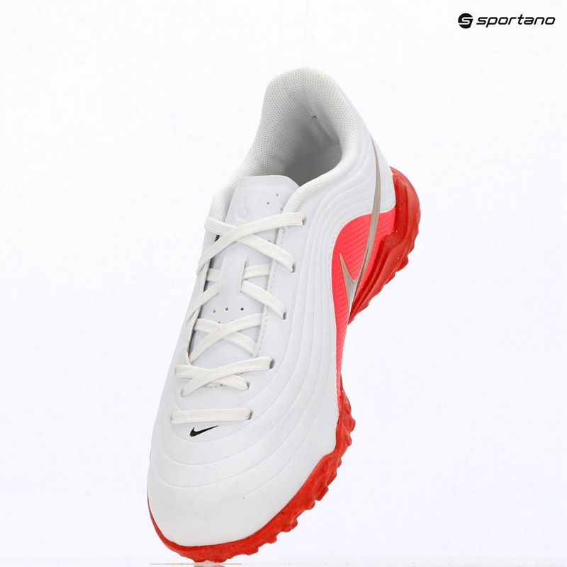 Detské kopačky Nike Jr. Tiempo Maestro Club White/Bright Crimson/Blur 8