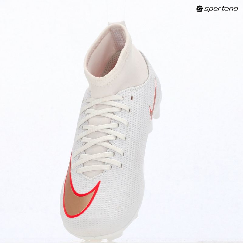 Detské kopačky Nike Jr. Mercurial Superfly 11 Club white/bright crimson/blur 9