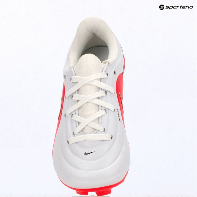 Detské kopačky Nike Jr. Tiempo Maestro Academy white/bright crimson/blur 8