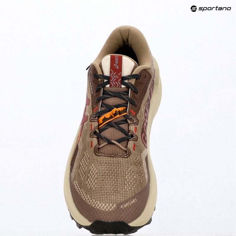 Pánske bežecké topánky Asics Trabuco 14 Gtx taupe grey/oatmeal 9