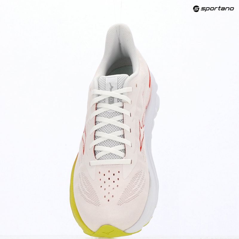Pánske bežecké topánky Mizuno Wave Skyrise 7 white/orange/evening primrose 7