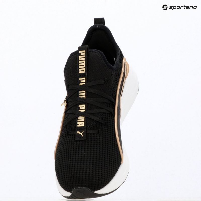 Dámske topánky PUMA Softride Sabrina Polished Chrome puma black/puma white/puma gold 16