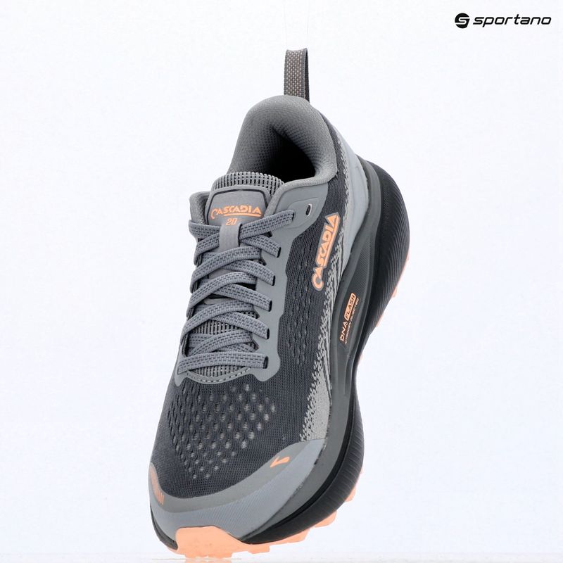 Dámske bežecké topánky Brooks Cascadia 20 grey/grey/peach 16
