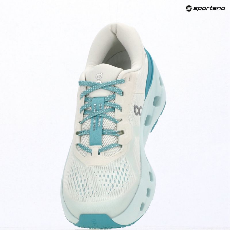 Dámske bežecké topánky On Cloudrunner 3 ivory/aquamarine 15