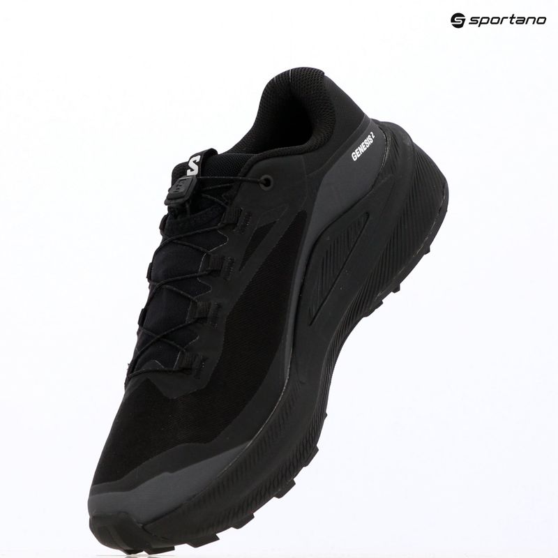 Pánske bežecké topánky Salomon Genesis 2 GTX black/black 7