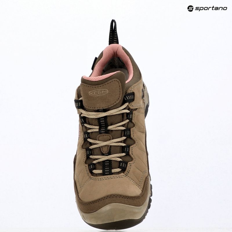 Dámske trekingové topánky KEEN Targhee IV Wp brindle/nostalgia rose 16