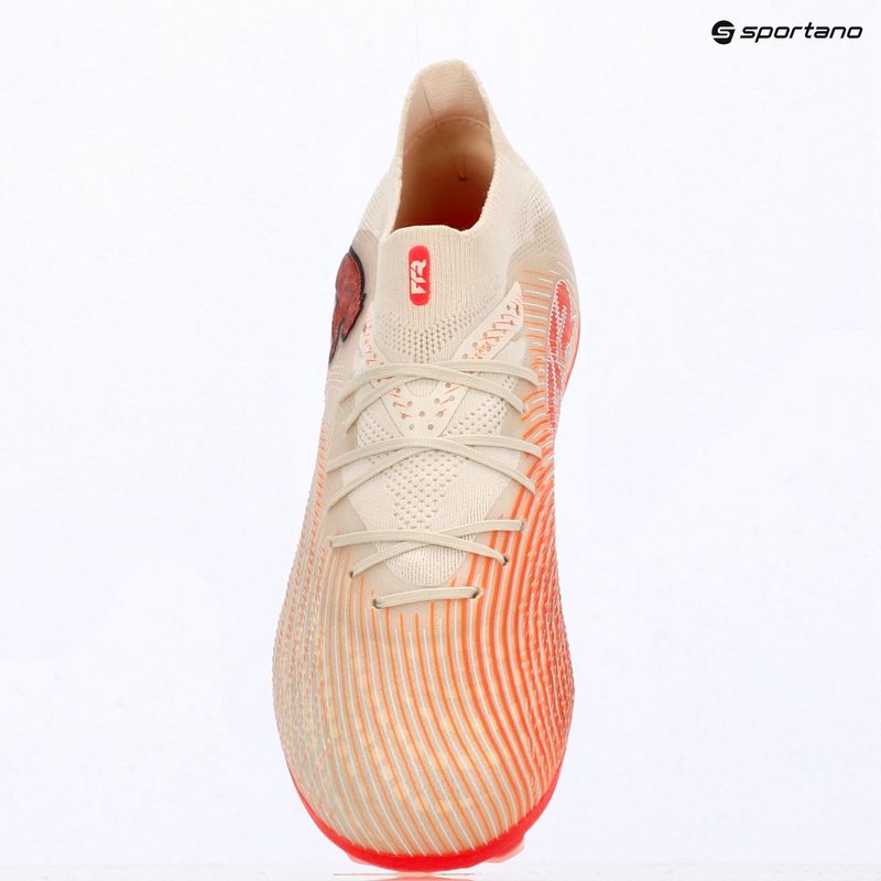 Detské kopačky PUMA Future 9 Pro FG/AG Jr sugared almond/puma white/ultra red/puma black 8