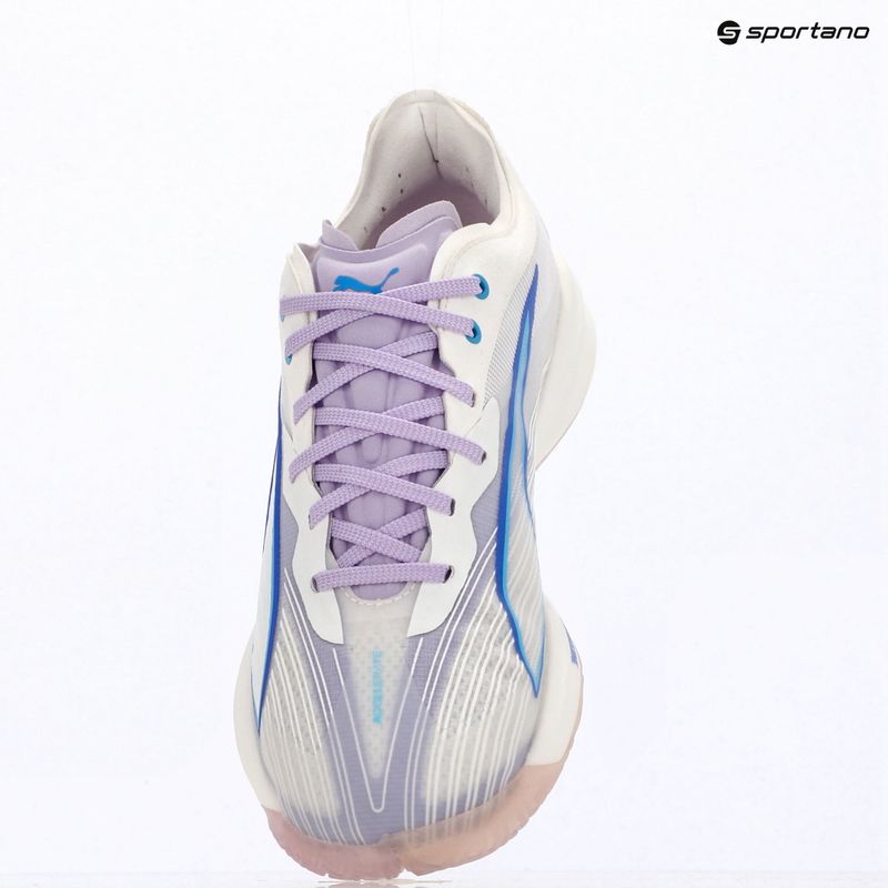 Hádzanárske topánky PUMA Accelerate Nitro SQD 5 puma white/royal sapphire/light lavender 9