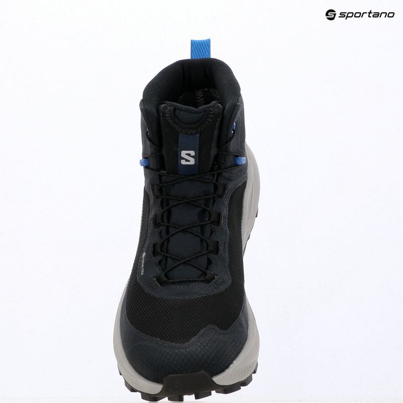 Pánske turistické topánky Salomon Genesis Mid GTX dark navy/spellbound 17