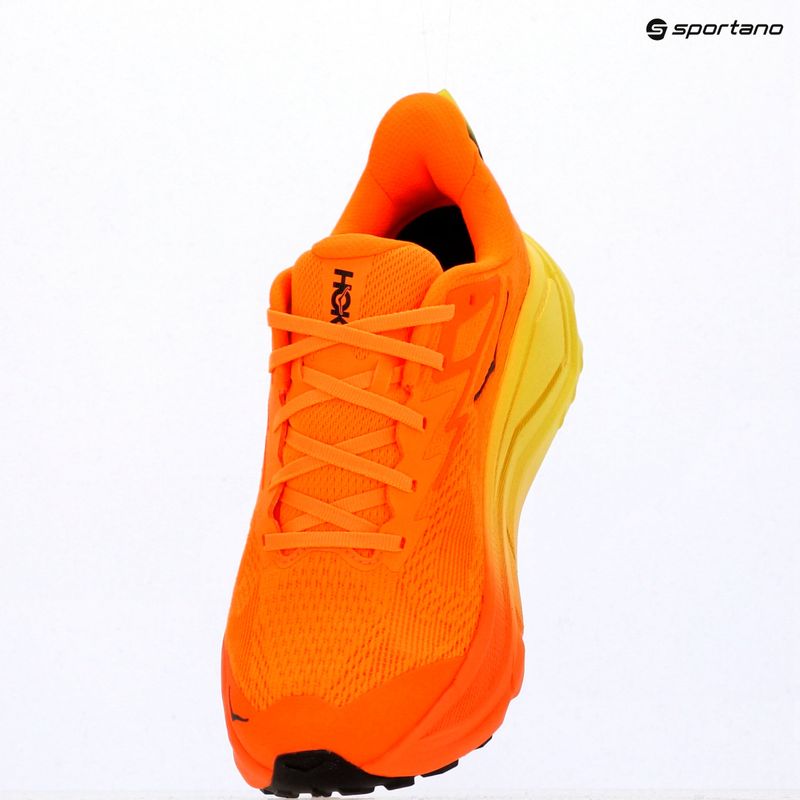 Pánske bežecké topánky HOKA Challenger 8 neon tangerine/hoka citrus 16