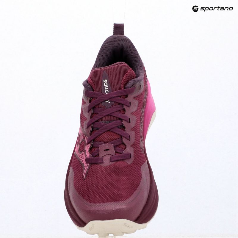 Dámske bežecké topánky Saucony Peregrine 16 plum/mulberry 16