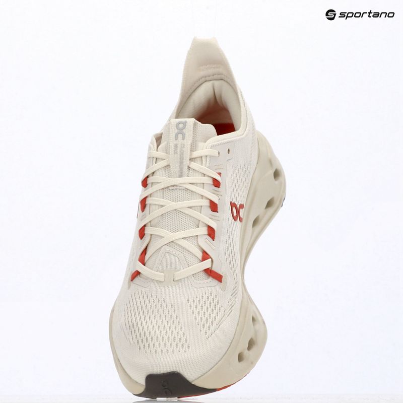 Pánske bežecké topánky On Cloudsurfer Max ivory/dustrose 8