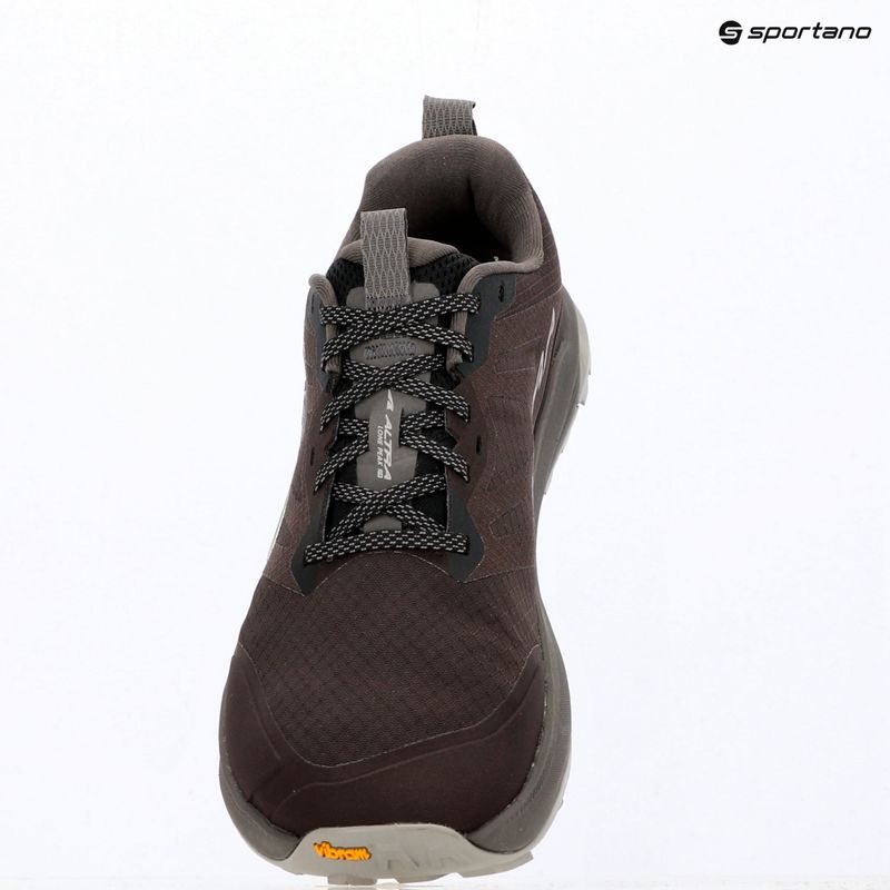 Pánske bežecké topánky Altra Lone Peak 9+ chocolate torte/silver 6