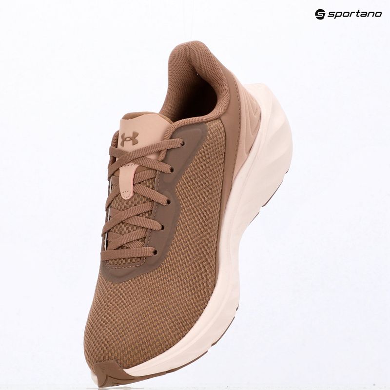 Dámske bežecké topánky Under Armour Ascend BL deep almond/apex pink/deep almond 14