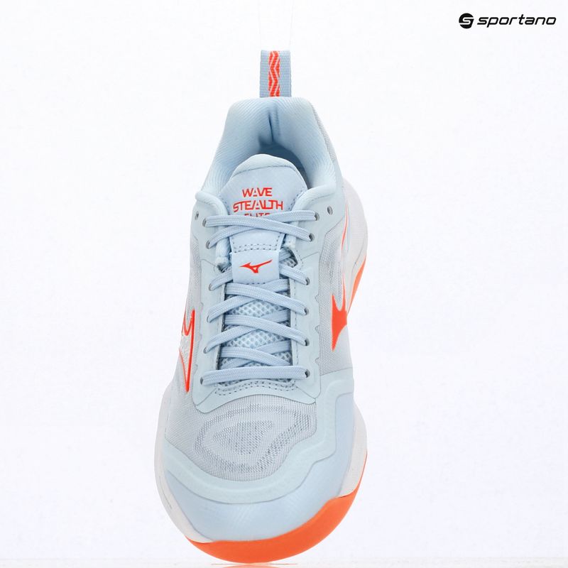 Dámske hádzanárske topánky Mizuno Wave Stealth Elite blue finch/white 15