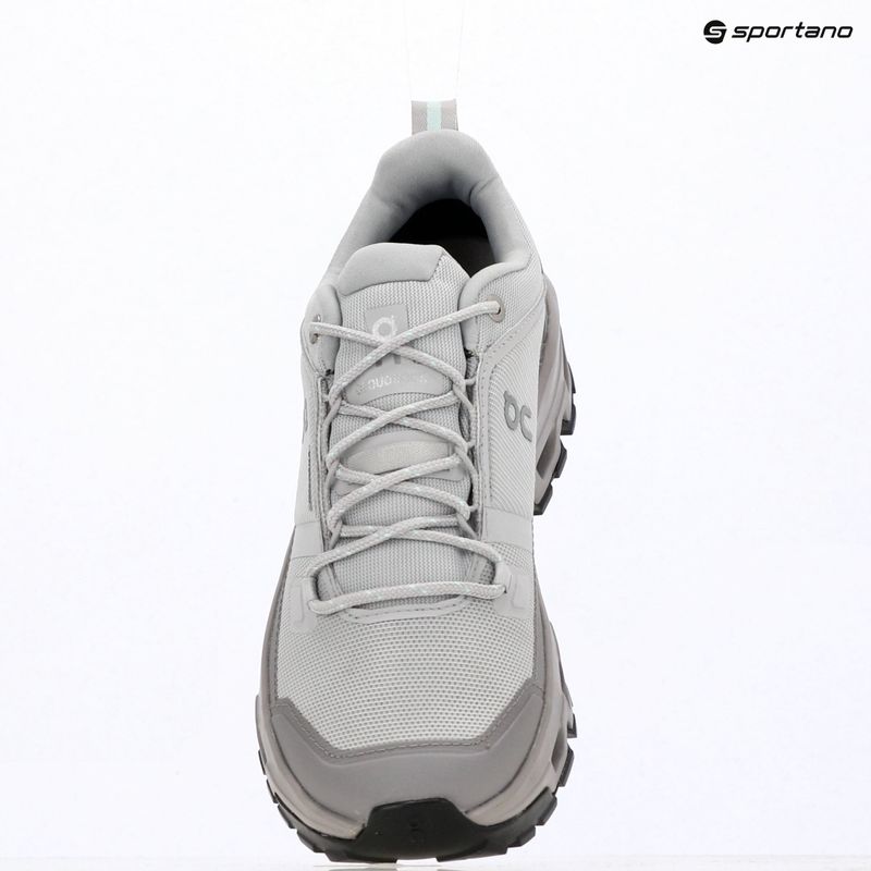 Dámske turistické topánky On Cloudrock Low Waterproof glacier/ore 15