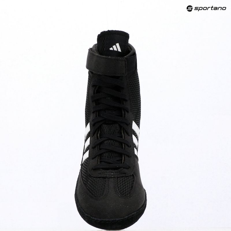 Pánske zápasnícke topánky adidas Combat Speed 4 core black/footwear white 16