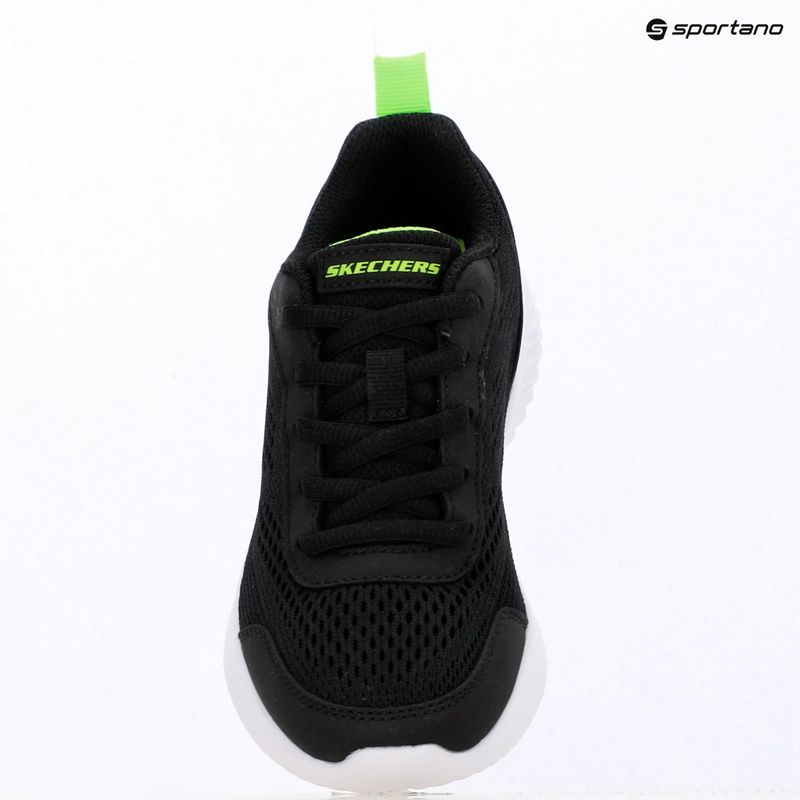 Detské topánky Skechers Bounder Quanta-Pacer black/white 8