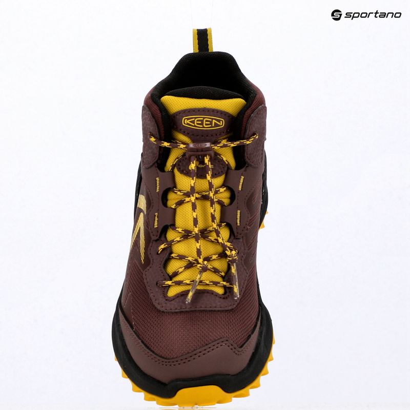 Detské turistické topánky KEEN Zionic Mid Wp huckleberry/mango mint 7