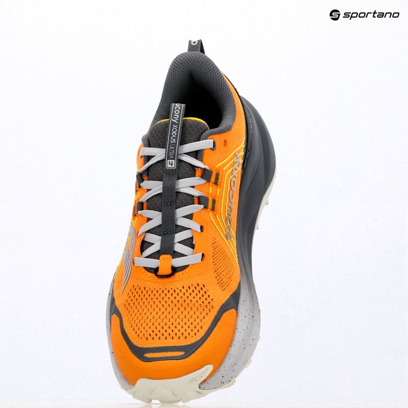 Pánske bežecké topánky Saucony Xodus Ultra 4 fuego/carbon 16