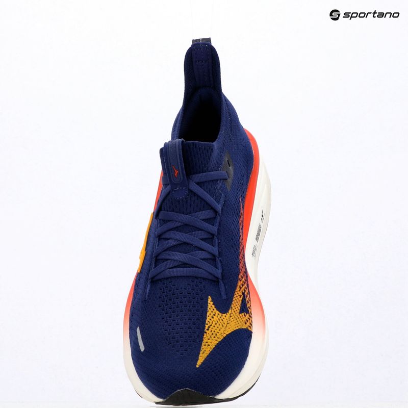 Pánske bežecké topánky Mizuno Neo Vista 3 beacon blue/artisan's gold/tomato puree 14