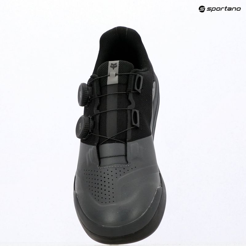 Pánske cyklistické topánky na platformové pedále Fox Racing Fox Union BOA Flat dark shadow 9