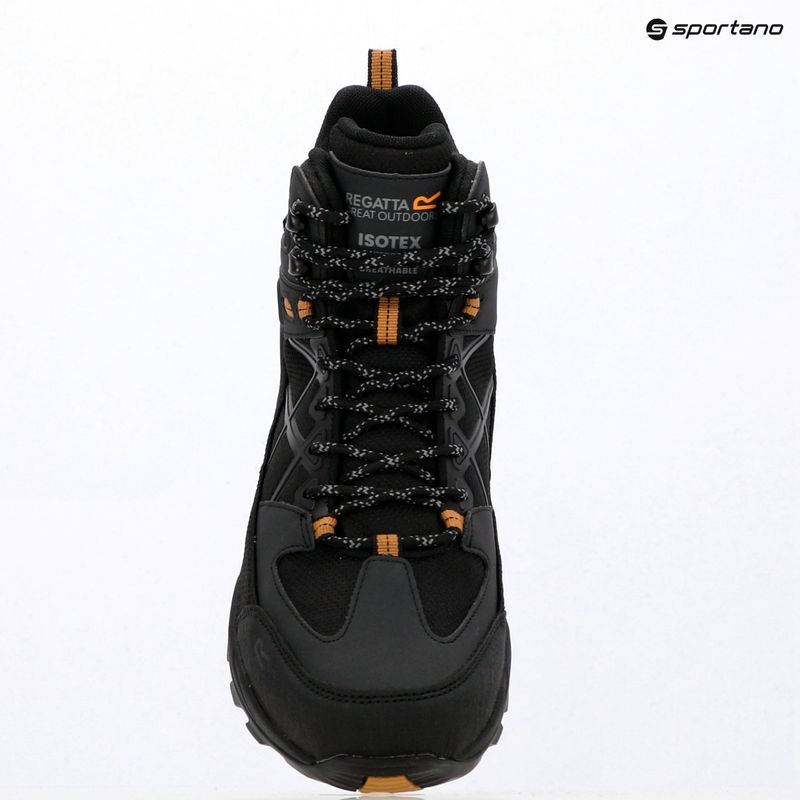 Pánske turistické topánky REGATTA Samaris III black/ash/wood 18