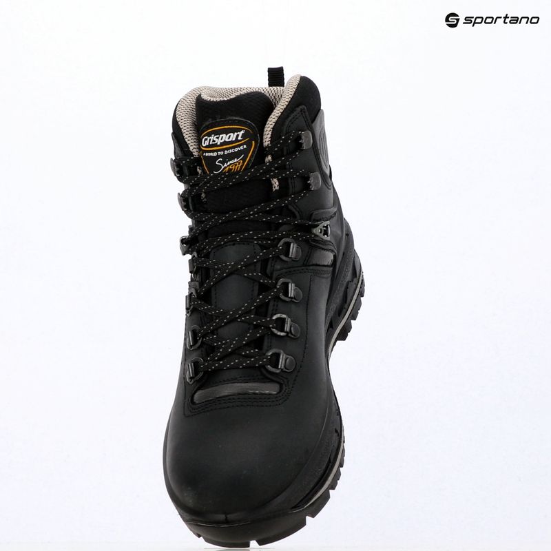 Pánske turistické topánky Grisport 15003DV5G black 9