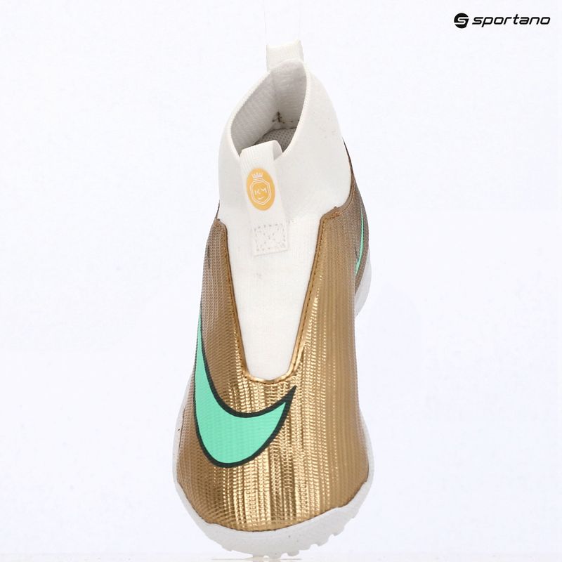 Detské kopačky Nike Jr. Mercurial Superfly 11 Academy "Kylian Mbappé" metallic gold/green glow 15