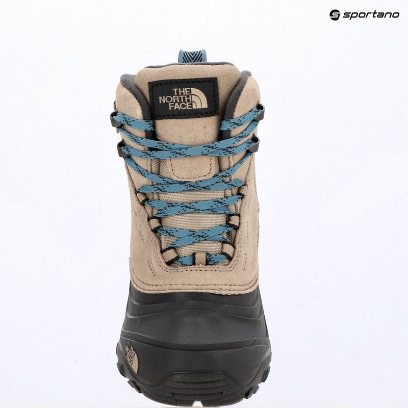 Detské snehule The North Face Chilkat V Lace Wp timeless taupe/pale teal 15