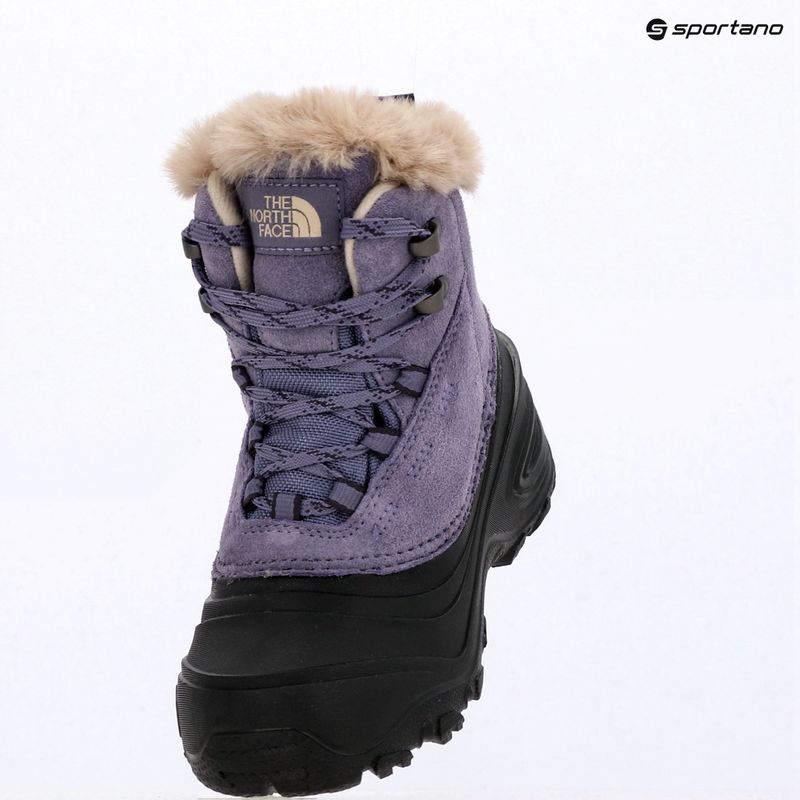 Detské snehule The North Face Shellista V Lace Wp grounded plum/endless dus 15