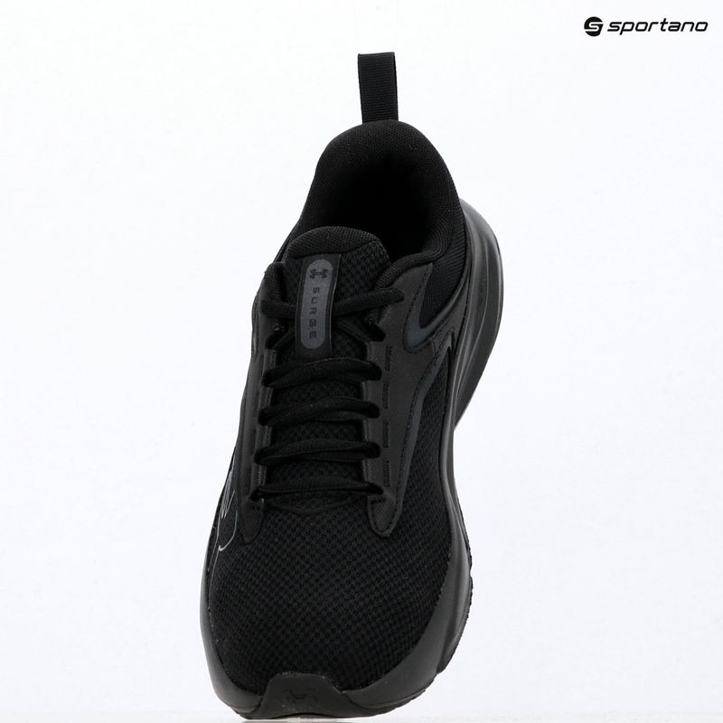 Pánske bežecké topánky Under Armour Surge 5 black/black/anthracite 14