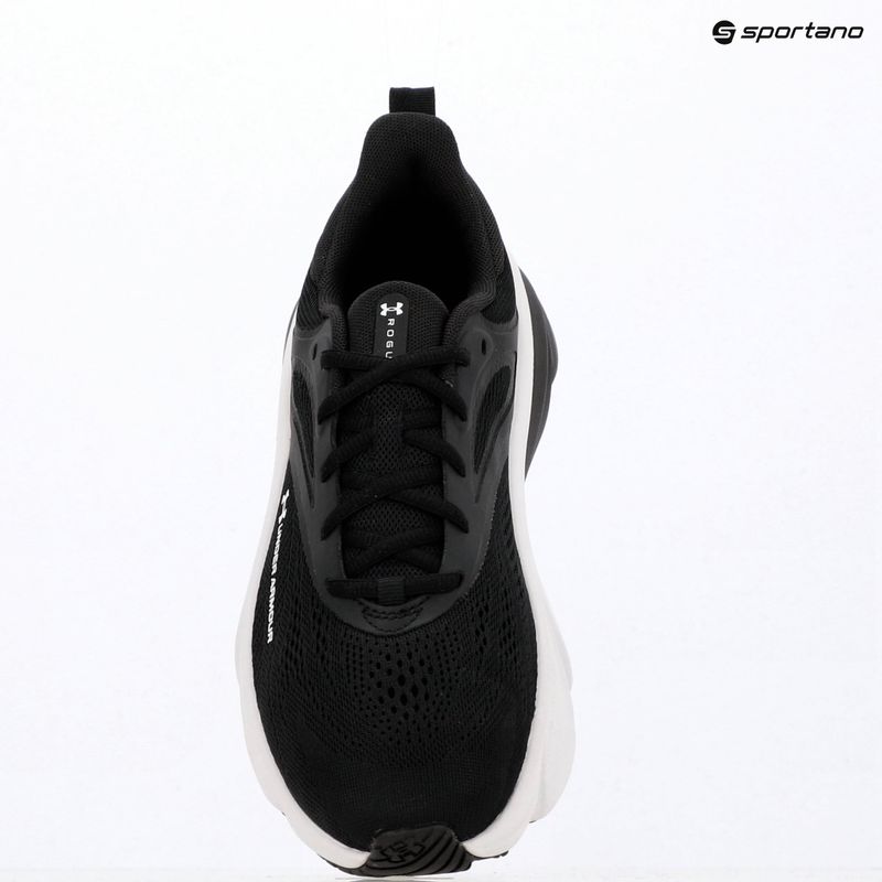 Pánske bežecké topánky Under Armour Rogue 6 black/black/white 11