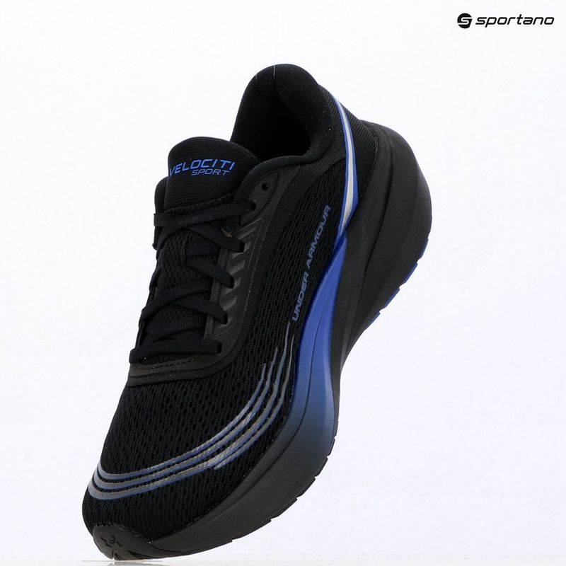 Pánske bežecké topánky Under Armour Velociti Sport black/black/team royal 14