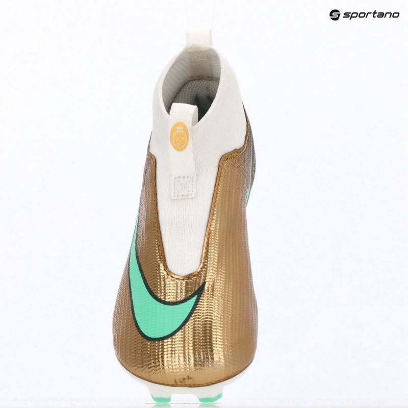 Detské kopačky Nike Jr. Mercurial Superfly 11 Academy "Kylian Mbappé" metallic gold/green glow 15